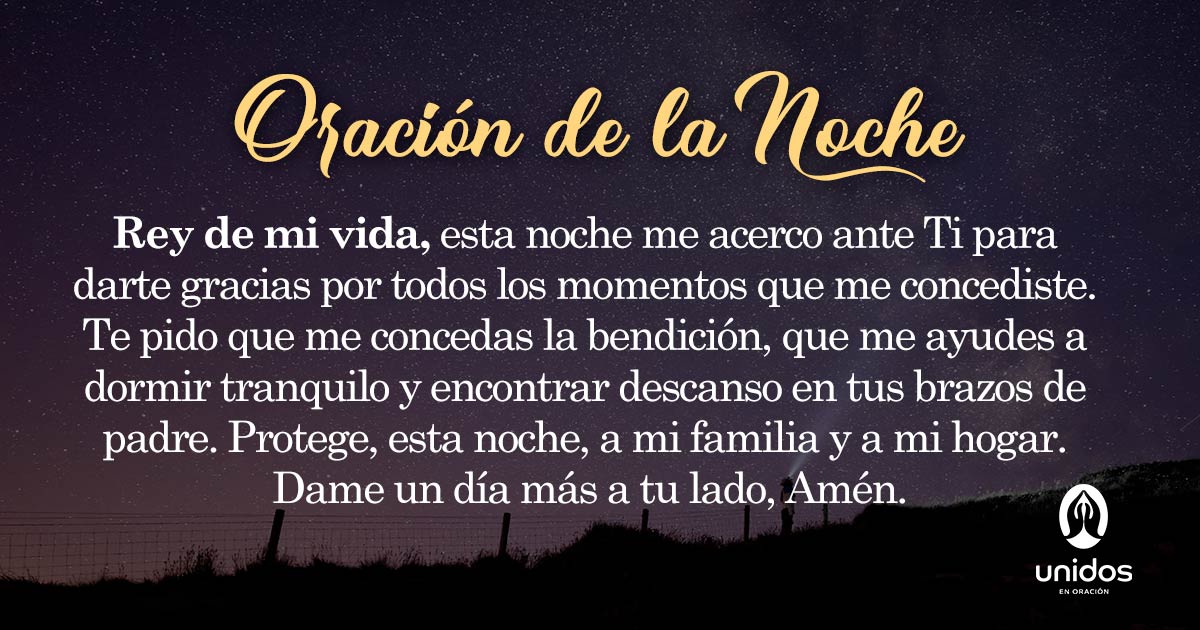 Bendición: la oración de la noche para un descanso tranquilo y una vida ...